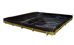 RPE Economy - Model IPI-RPE-LB-101012 - 10' x 10' x 12 Inch Reinforced Polyethylene Economy Berm