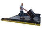 RPE Economy - Model 12' x 25' x 12 Inch - Reinforced Polyethylene Economy Berm