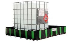 Ultratech - Model UT-8274 - 12` x 12` x 12 Inch - Economy L-Bracket Spill Containment Berm