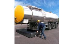 Ultratech - Model UT-8725 - 5' x 10' x 12 Inch 40 oz. PVC - Ultra Tanker Spill Containment Berm