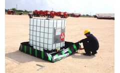 Ultratech - Model UT-8282 - 15` x 40` x 12 Inch - Economy L-Bracket Spill Ultra-Containment Berm