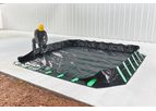 Ultratech - Model UT-8680 - 10' x 20' x 12 Inch - Compact Spill Containment Berm
