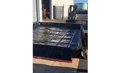 Interstate - Model IPI-OSB-1454-18 - 14' x 54' x 18 Inch - One Step Spill Containment Berm