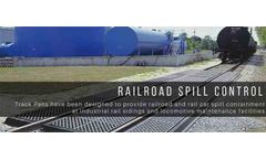 Ultratech - Railroad Spill Containment - Railcar Track Pans