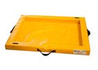 Enpac - Model EN-5622-YE - 2` x 2` x 4 Inch - Duck Pond Mini Berm, Yellow