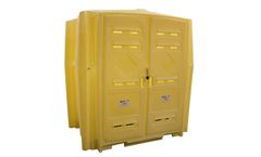 Enpac - Model EN-4010-YE - Job Hut XL Poly Drum Shed