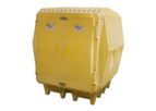 Enpac - Model EN-4000-YE - Hazard Hut Poly Drum Shed
