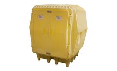 Enpac - Model EN-4000-YE - Hazard Hut Poly Drum Shed