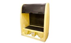 Enpac - Model EN-4062-YE - 2 Drum Roll Top Hardcover Spill Pallet