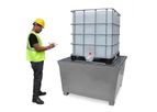 UltraTech - Model UT-1184 - Ultra IBC Steel Containment Spill Pallet