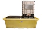 Enpac - Model EN-5480-YE - Double IBC Tote Spill Pallet XL - Yellow
