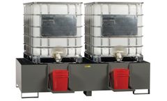 Little Giant - Model LG-SST-IBC-2 - IBC Containment & Dispensing Station - Double Unit