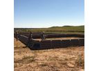 Enpac - Model EN-45-21214-PB-L - 21' x 21' x 4' Stinger Tank & Bladder Spill Containment Berm