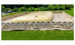 Enpac - Model EN-45-37373-PB-L - 37' x 37' x 3' Stinger Tank & Bladder Spill Containment Berm
