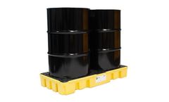 Enpac - Model EN-5117-YE - 2 Drum Spill Workstation, Yellow