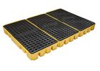 Enpac - Model EN-5115-YE - 6 Drum Spill Workstation, Yellow