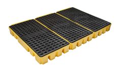 Enpac - Model EN-5115-YE - 6 Drum Spill Workstation, Yellow