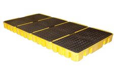 Enpac - Model EN-5110-YE - 8 Drum Spill Workstation, Yellow
