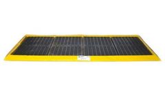 Enpac - Model EN-5775-YE-G - 8 Drum Spillpal Flexible Spill Deck With Grate, Yellow