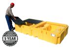 UltraTech - Model 1140 - Twin IBC Spill Pallet - No Drain
