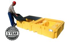 UltraTech - Model 1140 - Twin IBC Spill Pallet - No Drain