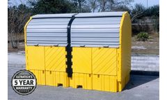UltraTech - Model UT-1149 - Twin IBC Hard Top (with Drain)