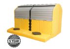 UltraTech - Model UT-1165 - Modular IBC Spill Pallets - 2 Tank, Outdoor Model