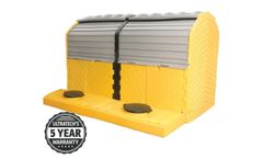 UltraTech - Model UT-1165 - Modular IBC Spill Pallets - 2 Tank, Outdoor Model