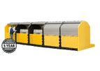 UltraTech - Model UT-1168 - Modular IBC Spill Pallets - 5 Tank, Outdoor Model