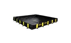 QuickBerm - Model 28518 - Justrite Rigid Lock - 8` x 8` x 12