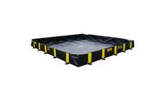 QuickBerm - Model 28519 - Justrite Rigid Lock - 10` x 10` x 12