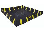 Justrite QuickBerm - Model JR-28539 - Containment Berm with Inside Wall Supports