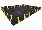 Justrite QuickBerm - Model JR-28552 - 16` x 20` x 12 Inch Containment Berm with Inside Wall Supports