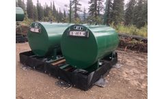 Interstate - Model IPI-LB1010-12-XR - 10` x 10` x 12 Inch Spill Containment L-Bracket Berm