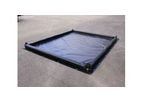 Foam Wall Spill Containment Berm - 10` x 10` x 4
