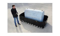 Flexible Tank Containment - Ultra 1000 - Sump with drain