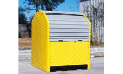 UltraTech Ultra-Hard - Model UT-9636 - Top P4 Plus 4 Drum Containment System - No Drain