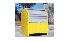 Ultra-Hard - Model P4 Plus - Top 4 Drum Containment System 9636 - No Drain