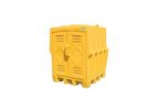 Eagle Claw - Model 1649 - Outdoor Storage Building Poly 4 Drum