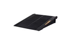 Justrite - Model 28679 - Pallet Ramp Drum Shed - Black
