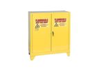 Eagle - Model 3010LEGS - Tower Safety Cabinet - 30 Gal - Self Closing