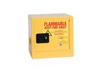 Eagle - Model 1901 - Flammable Safety Cabinet - 2 Gallon - Manual Close