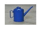 Eagle - Metal Tallow Pot - 4 Pints - Blue
