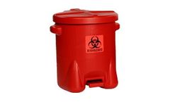 Eagle - Model 947BIO - HDPE Biohazardous Waste Can