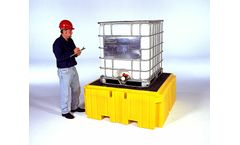 UltraTech - Model Plus 1158 - IBC Spill Pallet - With Drain