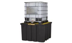 Justrite EcoPolyBlend - Model 28674 - IBC Indoor Pallet