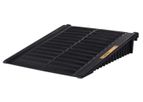 Justrite - Model 28679 - Pallet Ramp Drum Shed - Black
