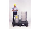 UltraTech - Model 1113 - Spill Pallet P4 Economy - 4 Drum With Drain