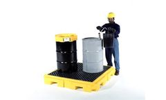 UltraTech - Model 9630 - P4 Plus Spill Pallet - 4 Drum - No Drain
