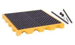 UltraTech - Model 1072 - P4 Low Profile Modular Spill Deck - 4 Drum